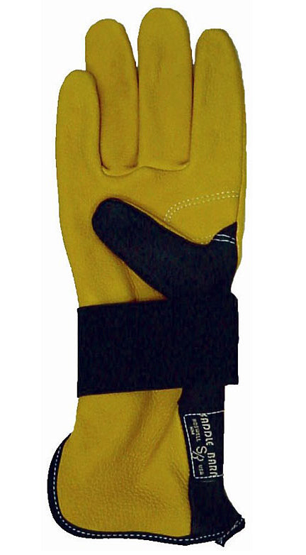 10-05 Bull Riding Glove With Velcro Strap - Right Hand