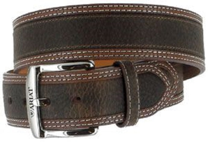 10004305 DIESEL Brown Rowdy Removable Buckle Ariat Mens Belts