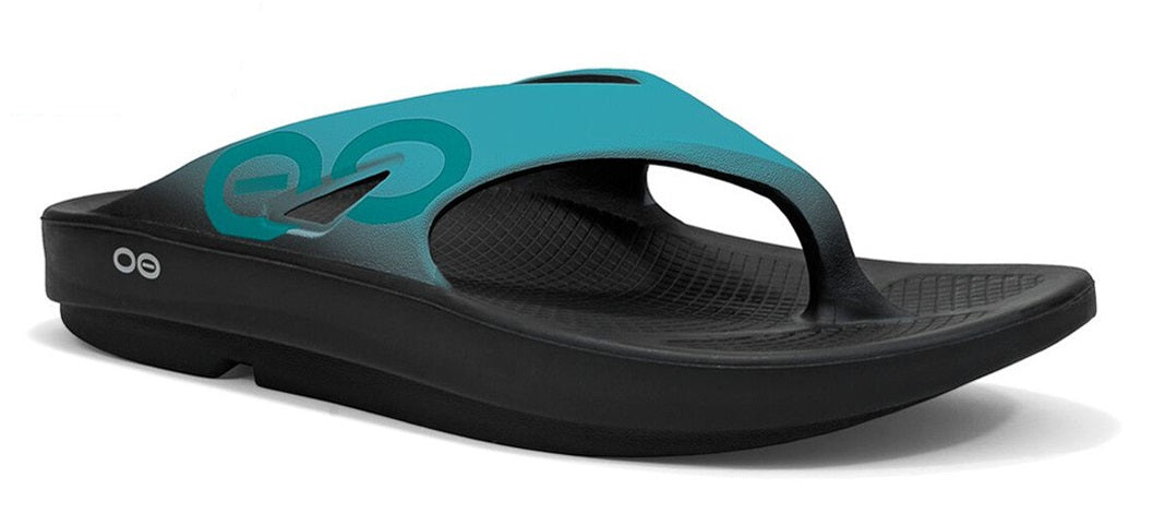 1001-Aqua Foam Cushioned Originial Sports OOFOS Womens Thong Flip Flops