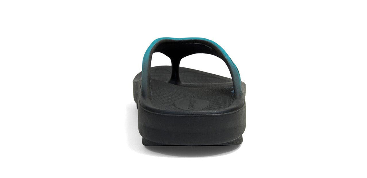1001-Aqua Foam Cushioned Originial Sports OOFOS Womens Thong Flip Flops