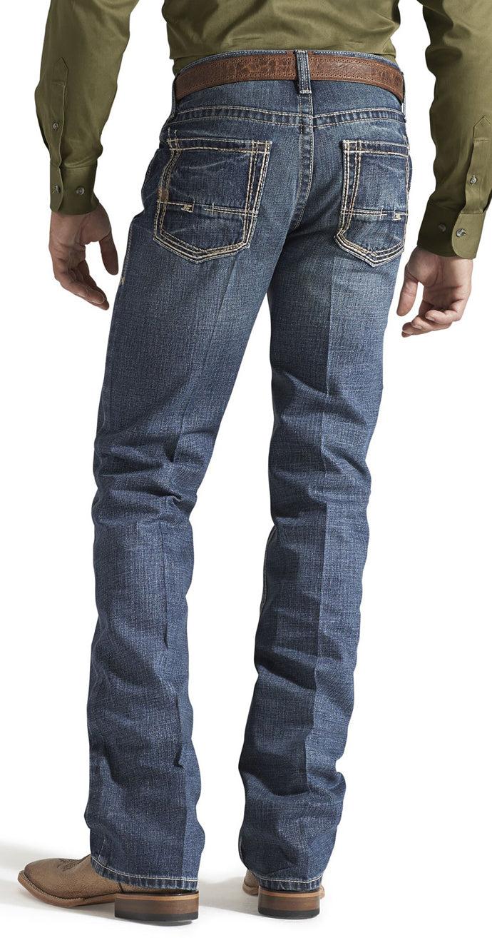 10014010 Gulch M5 Low Rise Straight Leg Ariat Mens Jeans