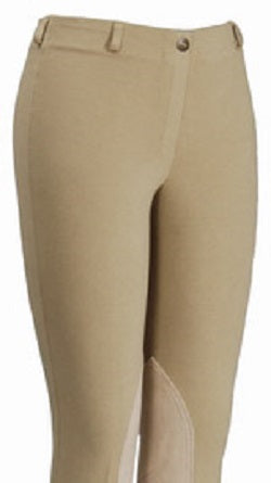 100155-01 TuffRider Ladies Cotton Lowrise Pull-On Breeches