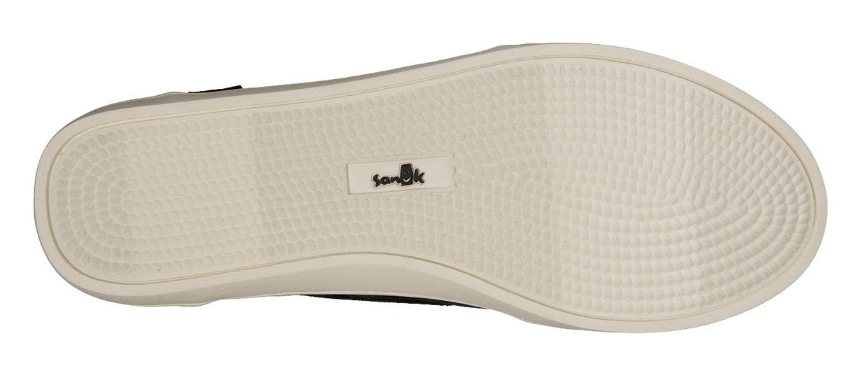 1013816-WSBK Pair O Dice Washed Canvas Slip On Sanuk Womens Shoes