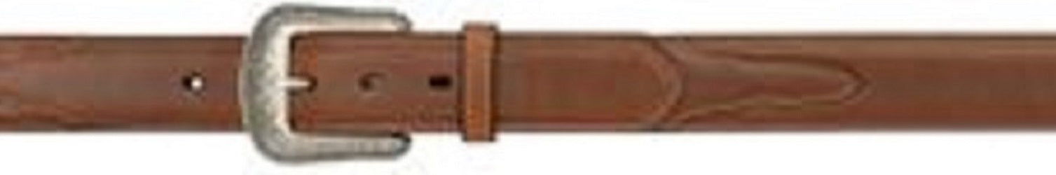 1016 Cognac Waxy Leather 1 1/2inch Basic 3D Mens Western Belts