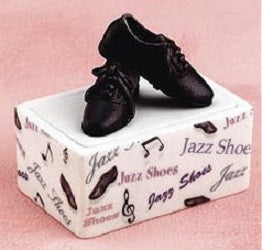 103040 Porcelain Jazz Shoe Trinket Storage Box