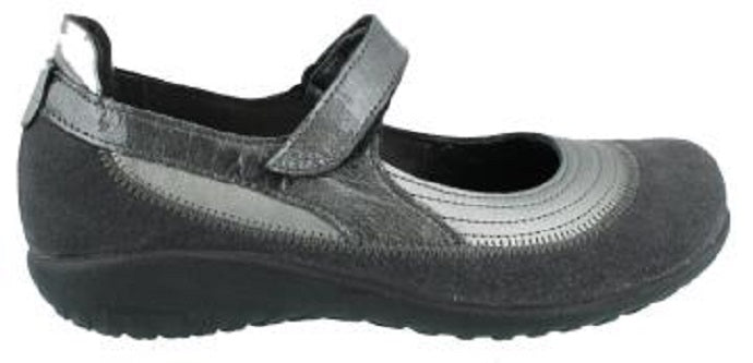 11042-NR3 Kirei Grey Mary Jane Comfort Casual Naot Womens Shoes