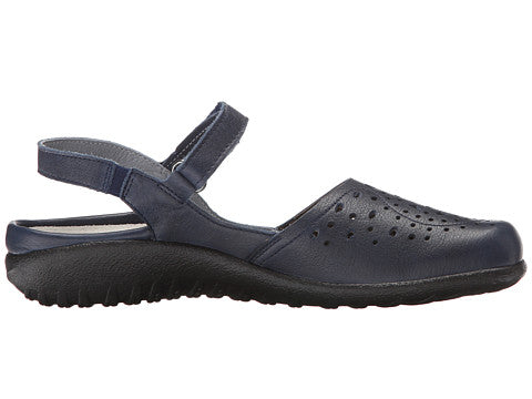 11124-081 Ink Blue ARATAKI Slip On Adjustable Strap Women's Naot Shoes