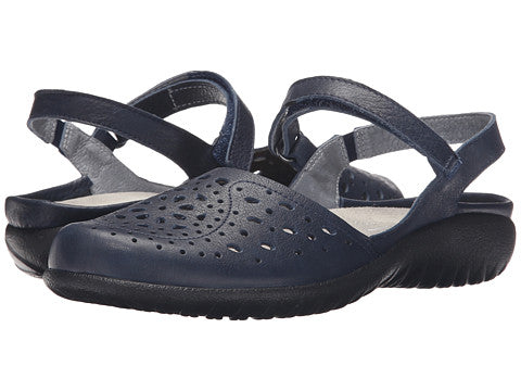 11124-081 Ink Blue ARATAKI Slip On Adjustable Strap Women's Naot Shoes