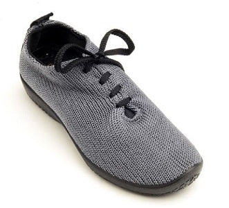 1151-LS-23 Titanium Stretch Knit Lace-Up Comfort Arcopedico Womens Shoes