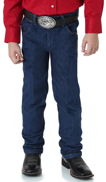 13MWZJP Denim Cowboy Cut Original Fit Western Wrangler Kids Jeans