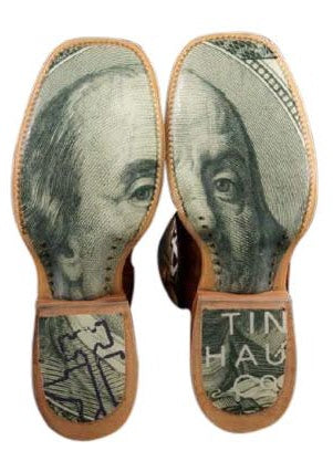 14-021-0007-0161BR Gold Digger Ladies Tin Haul Boots