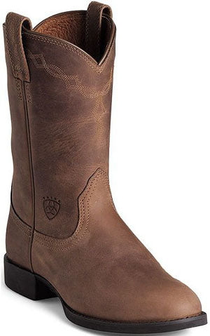 14525 Distressed Brown Heritage Ariat Womens Western Cowboy Boots