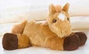 16639 Tan Prancer Pony 8inch Mini Flopsie Plush Aurora Stuffed Animals