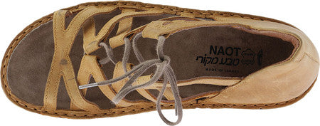 17116-EA7 Dune Nubuck Yarrow Womens Noat Wedge Sandals