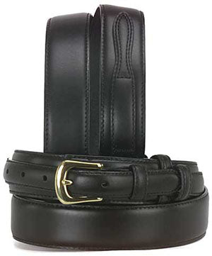 2056 Black 1 3/8-in Basic Western Ranger 3D Mens Belts