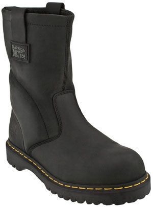 2295W1661 Leather Wellington Steel Toe Dr. Martens Mens Work Boots