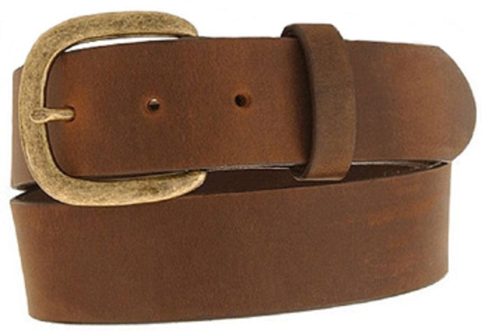 232BD Aged Bark 1 1/2 In Basic Justin Mens Work Belts