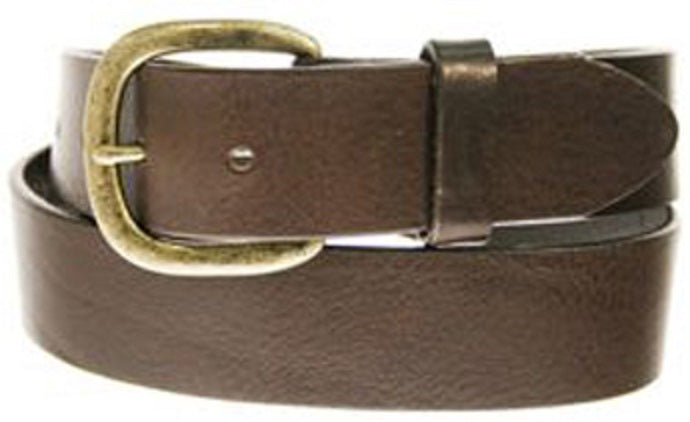 232BR Dark Brown 1 1/2 in Basic Justin Mens Work Belt