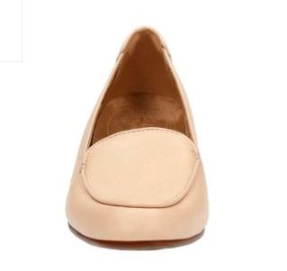 26116674 Nude Leather Keesha Luca Womens Clarks Dress Shoes