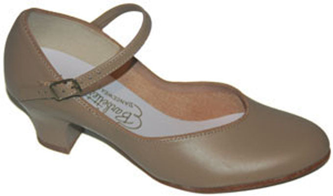 2656A Tan 1 1/2 Junior Heel Character/ Tap Shoes Sizes 3.5-11 N M
