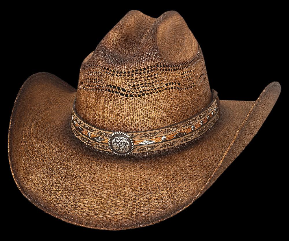 2879 CORRAL DUST Pecan Straw Bullhide Hat by Monte Carlo Hat Co