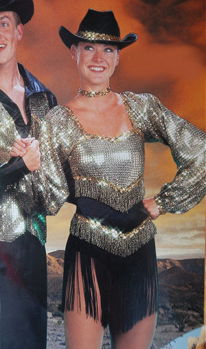 3009G WILD WILD WEST Dance Recital Costumes CH