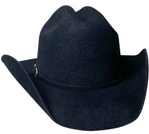 3050 Futurity Black Felt Monte Carlo Kids Western Cowboy Hats