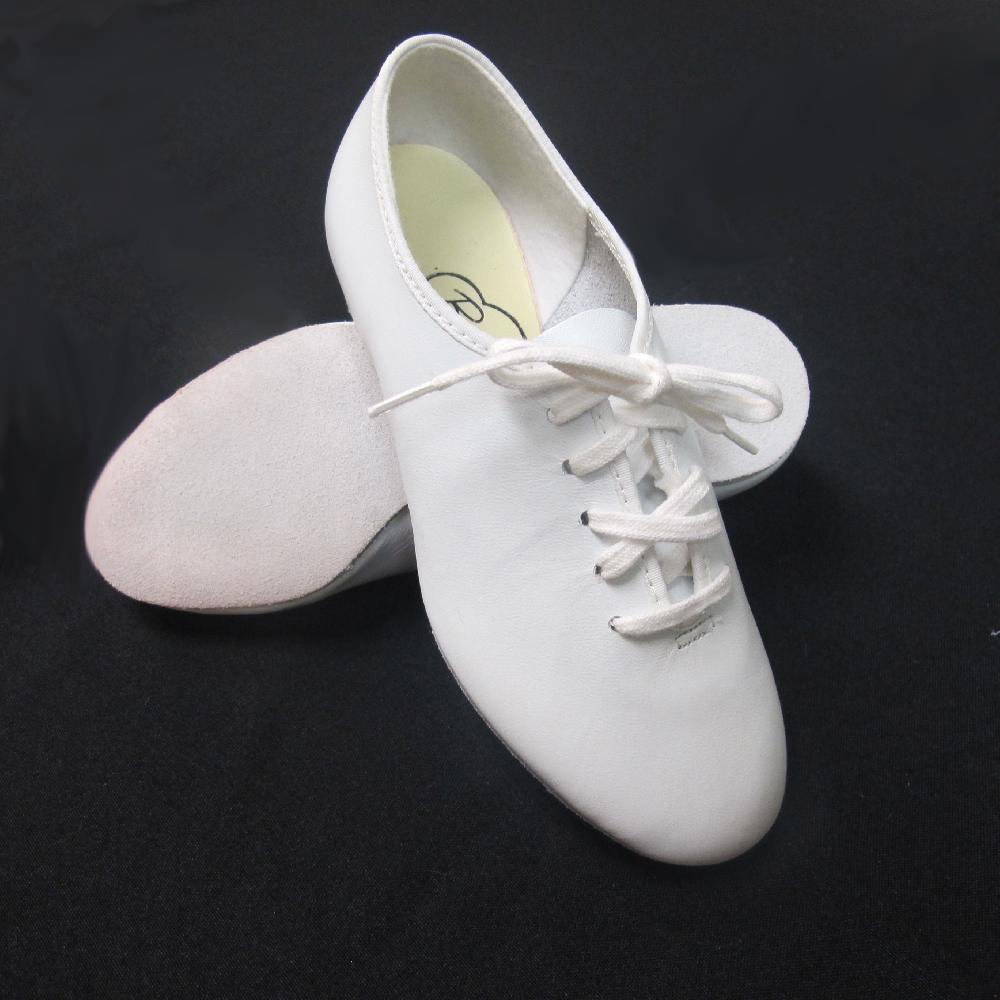 312C White Full Sole Oxford Kids Jazz Shoes Also in Black or Tan
