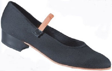 315 Adult Black Low Heel Character/Ballet Shoes