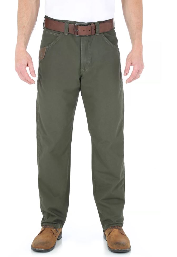 3W045LD Loden Riggs Workwear Technician Wrangler Mens Pants