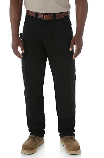 3W060BL Black Riggs Workwear Wrangler Mens Ranger Pants