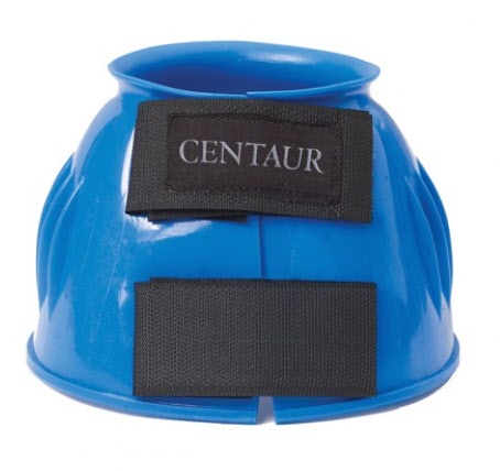 468295 Centaur PVC Ribbed Double Hook And Loop Bell Boots