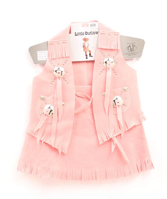 5001030/50834-30 2 Piece Pink Skirt and Vest Set