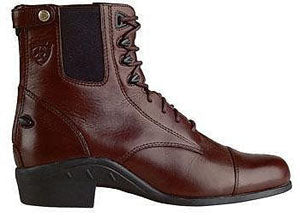 50120(10001833) Chocolate Performer II Riding Paddock Ariat Kids Boots