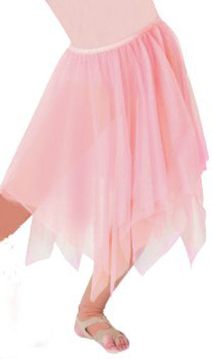 534C Double Layer Chiffon Hankerchief Skirt (Child One Size)