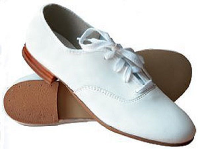 554 White Childs Clogging/Tap Shoes Sizes 10.5-3