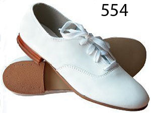 554 White Little Childs Clogging/Tap Shoes Sizes 10-12