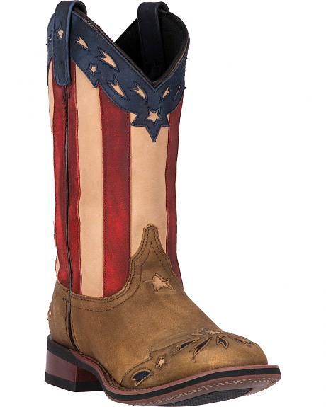 5665 Freedom Cowgirl Laredo Womens Western Square Toe Boots