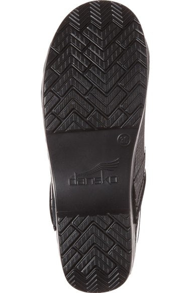 606-910202 Pattern Professional Womens Patent Leather Dansko Clogs