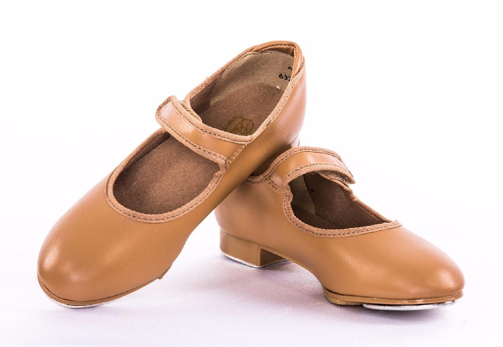 6370M Children Velcro Mary Jane Tap Shoes Sizes 12.5-3