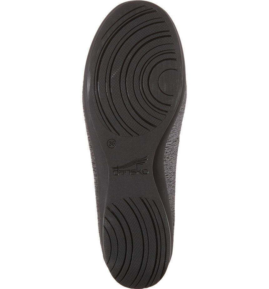 6702-970297 Ann Pewter Metallic Round Toe Slip Dansko Womens Shoes