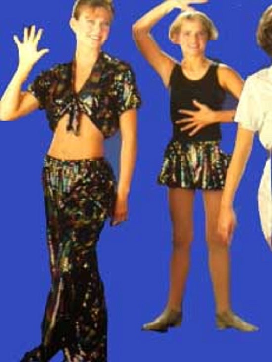 6917B Disco Nights Skirt RECITAL COSTUMES AD