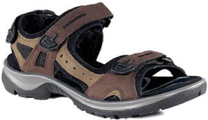 69563-52524 Yucatan Brown Performance Comfort Ecco Womens Sandals