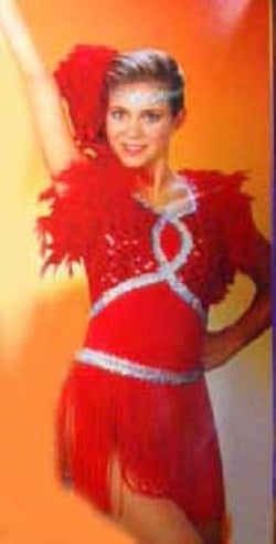 7003B Showtime Variety Fringe Skirt Recital Costumes