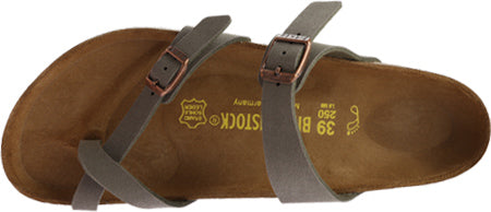 71071 Stone Mayari Birkibuc Womens Birkenstock Sandals