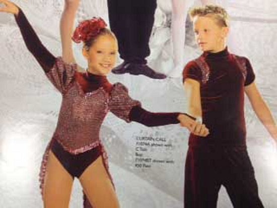 71074A Curtain Call Leotard RECITAL COSTUMES AD