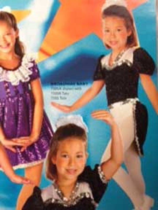 7305A Broadway Baby Leotard RECITAL COSTUMES AD