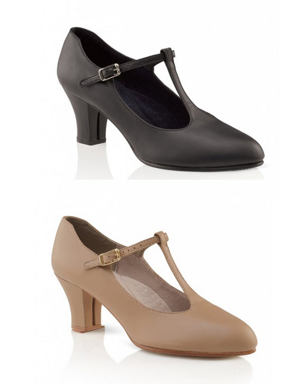 750 2 in heel Adult Jr. Footlight T-strap Shoe