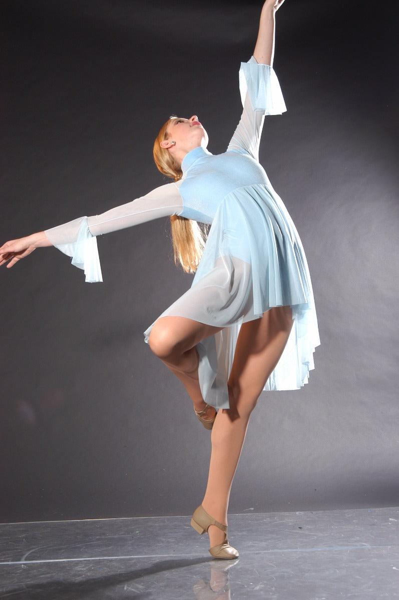 7537 Lt Blue FALLEN Dance Recital Costumes AD