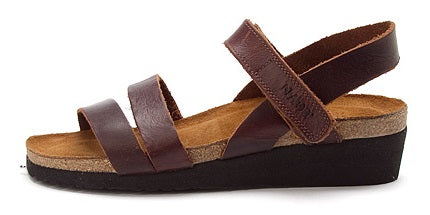 7806-739 Buffalo Leahter Kayla Women's Naot Adjustable Strap Sandals